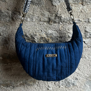 Sac demi lune personnalisé pour Mélanie