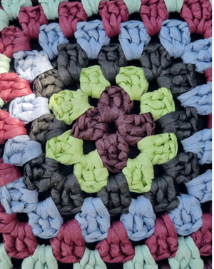 Sac cabas fourre tout en raphia/crochet - image 7