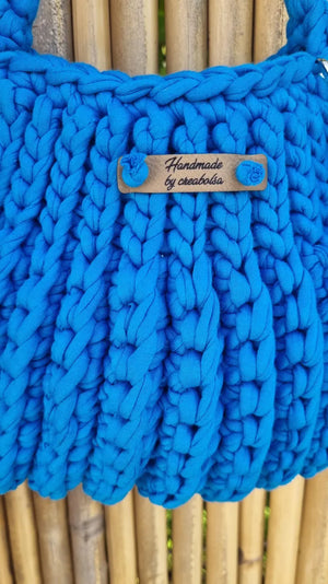 Sac crochet en fil coton recyclé - image 9
