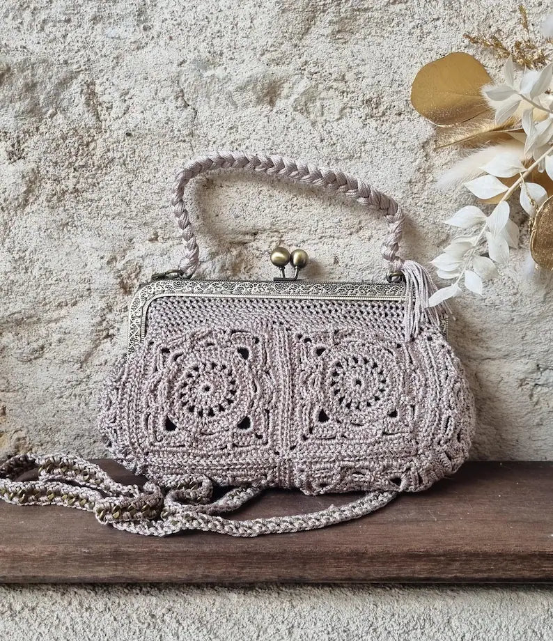 Sac pochette fermoir - image 10