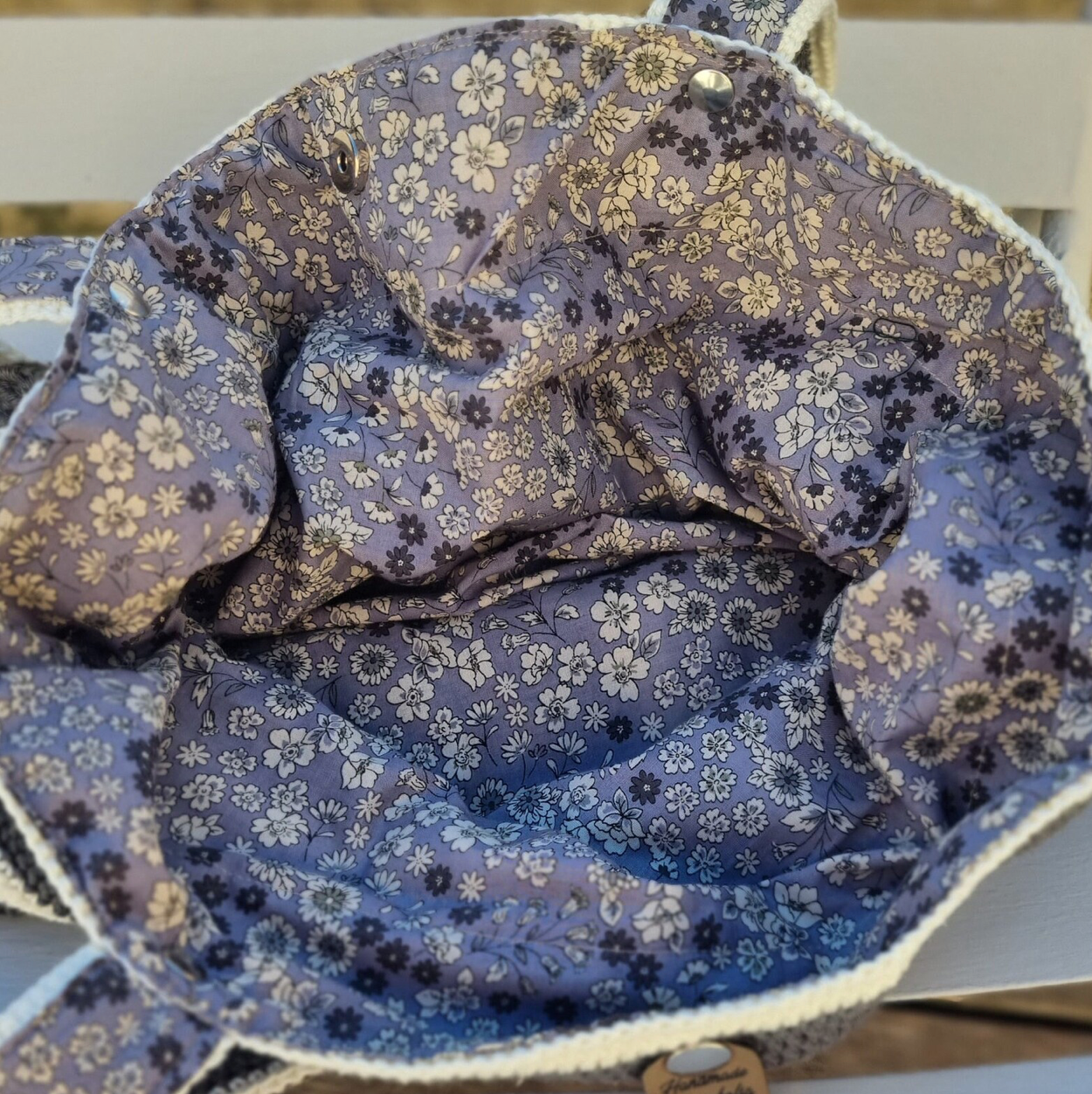 Sac cabas en crochet bohème - image 5