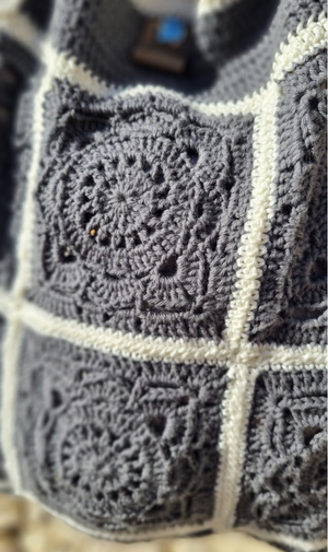 Sac cabas en crochet bohème - image 4