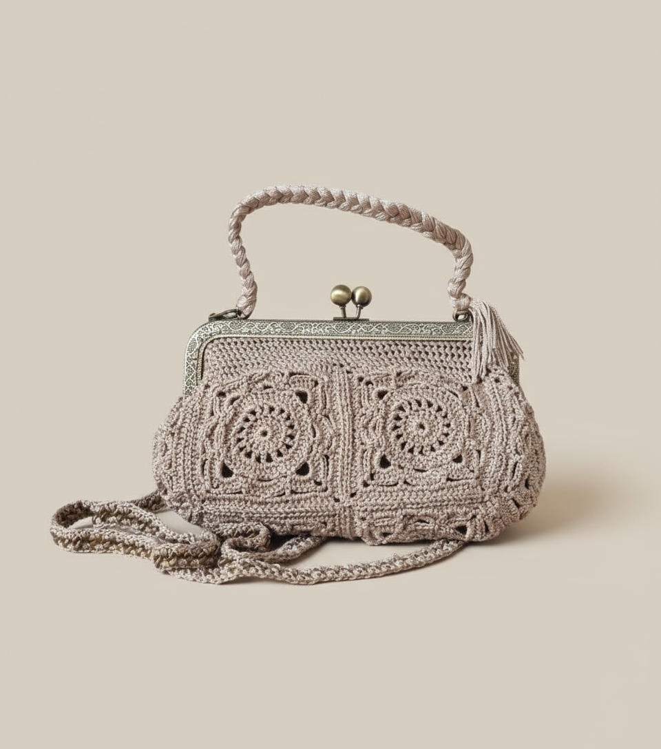 Sac pochette fermoir