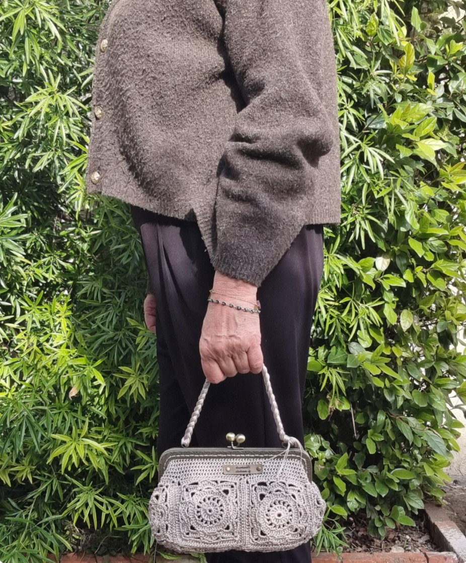 Sac pochette fermoir - image 4