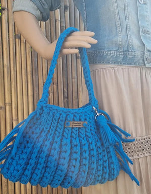 Sac crochet en fil coton recyclé - image 11