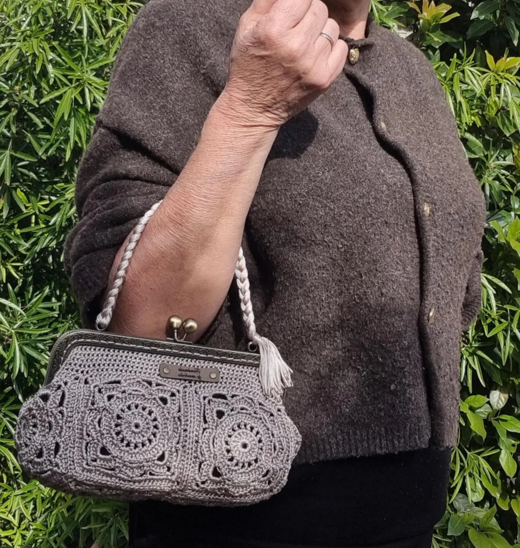 Sac pochette fermoir - image 2