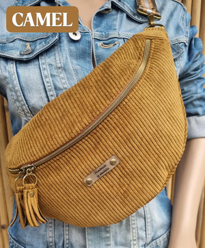 Sac banane fait main en velours côtelé – création artisanale sur commande - image 8