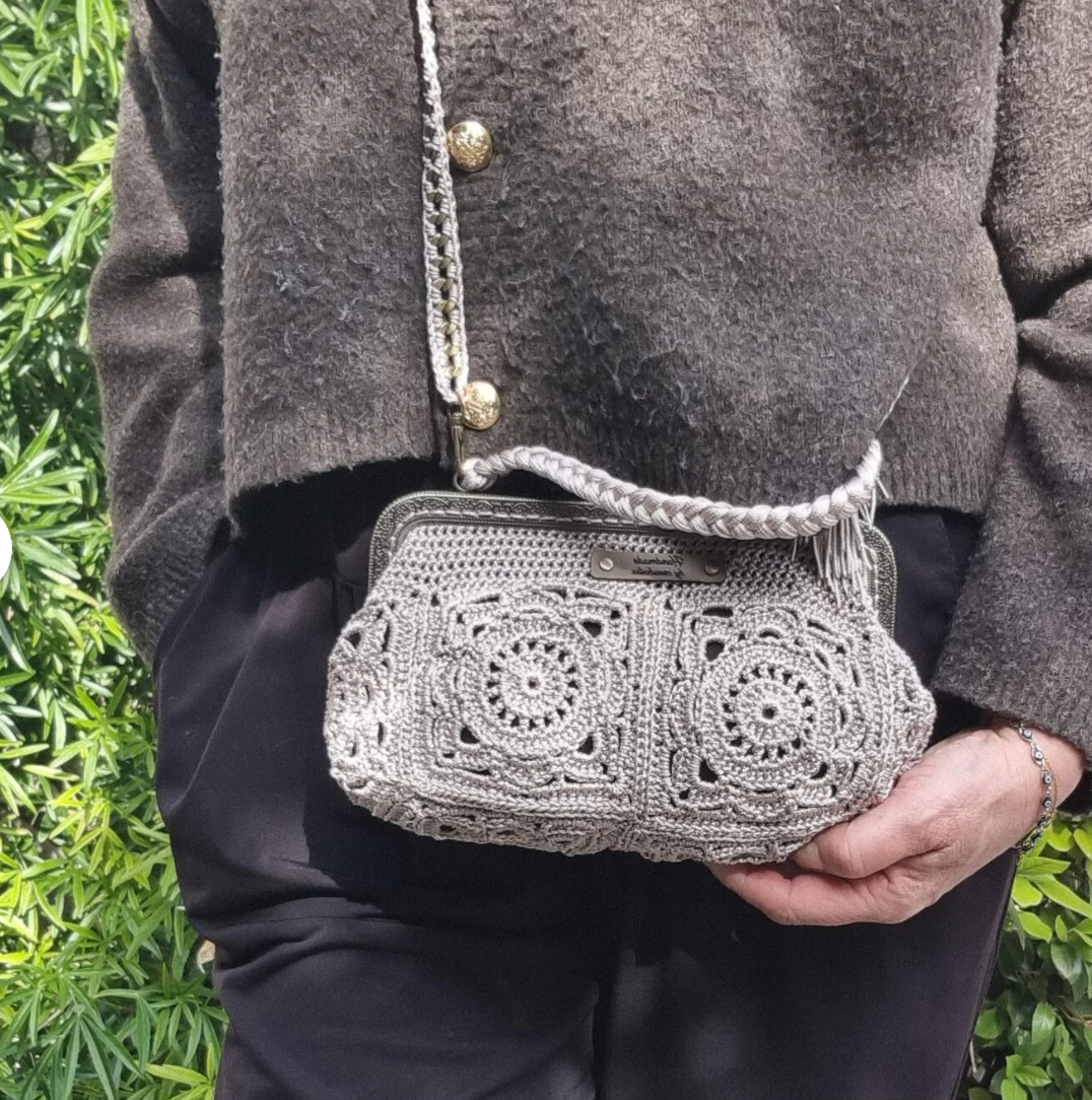 Sac pochette fermoir - image 3