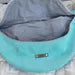 Sac banane velours côtelé vert clair taille M, sangle amovible et réglable - image 5