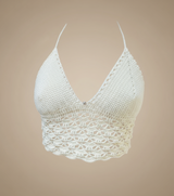 Crop-top fil 100% coton oeko-tex