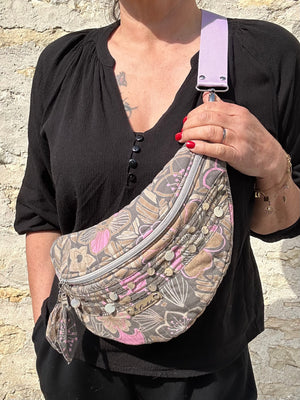 Sac banane fait main upcyclé - image 13
