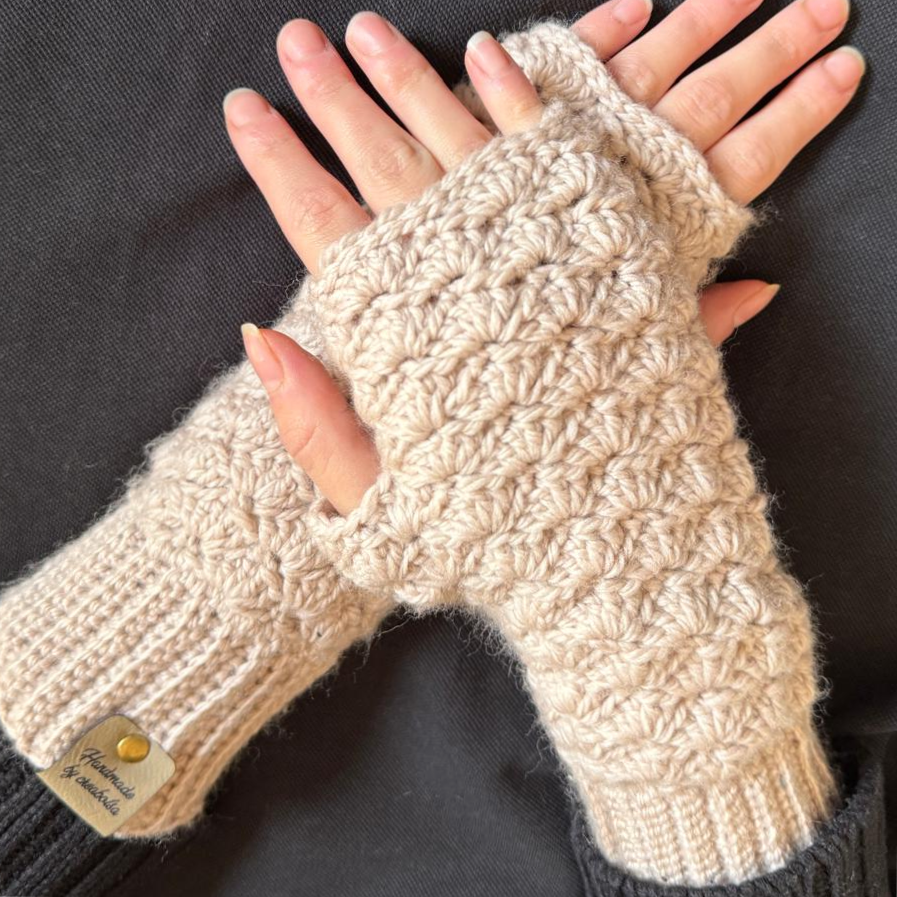 Mitaines en crochet, idée cadeau Noël - image 3