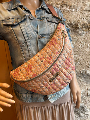 Sac banane tissu effet liberty - 3 tailles -  3 coloris - image 10