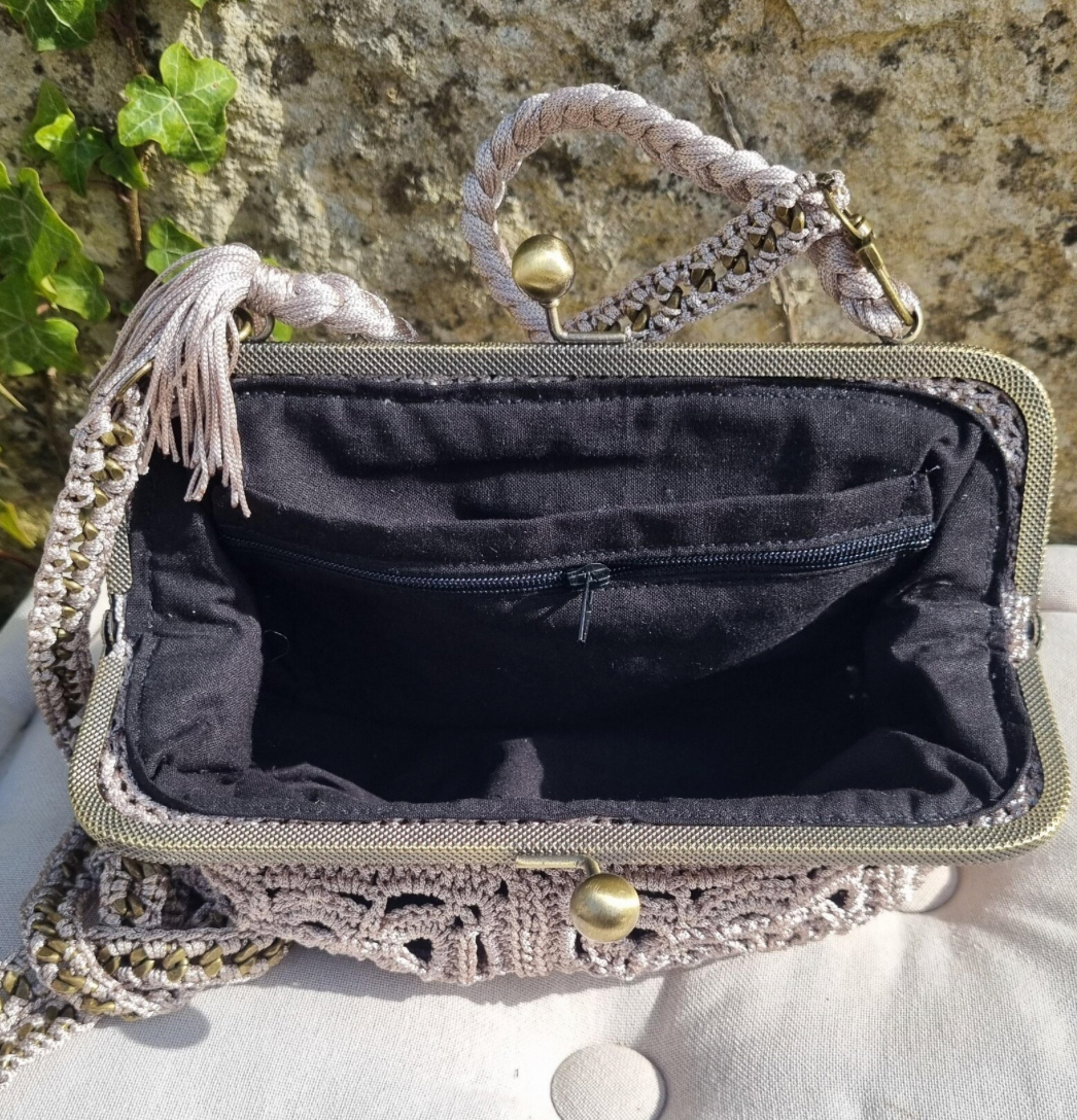 Sac pochette fermoir - image 8