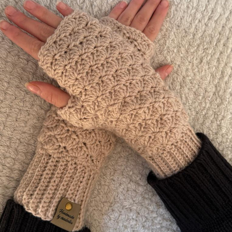 Mitaines en crochet, idée cadeau Noël - image 4