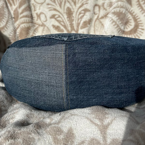 Sac demi-lune fait main jean Levi’s recyclé - image 13