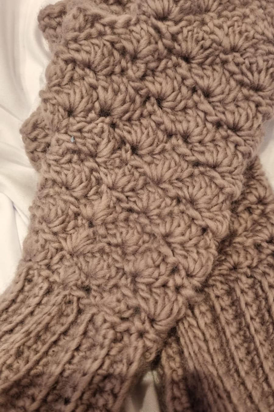 Mitaines 100 % laine en crochet, idée cadeau - image 3